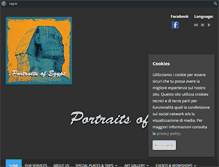 Tablet Screenshot of portraitsofegypt.com
